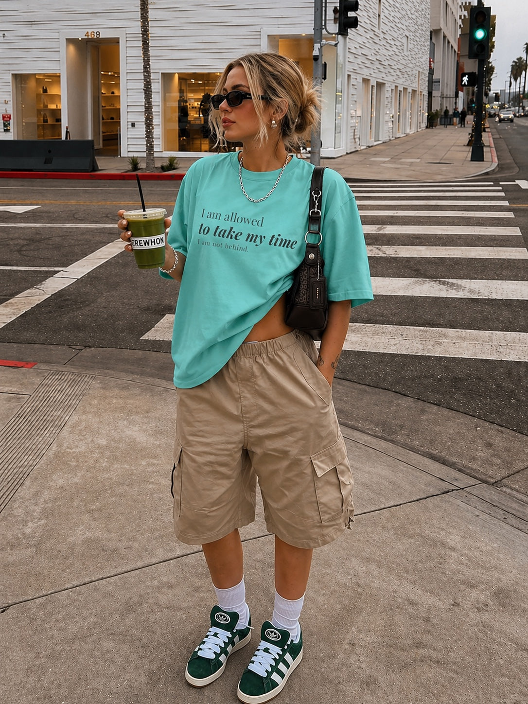I Am Allowed To Take My Time T-Shirt for Women | Minimalist Affirmation Tee